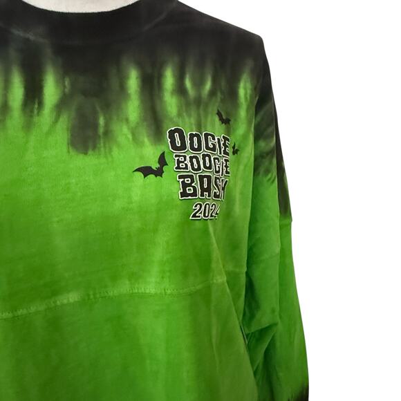 Disney DCA Oogie Boogie Bash 2024 Long Sleeve Spirit Jersey Halloween Size S - Picture 3 of 9
